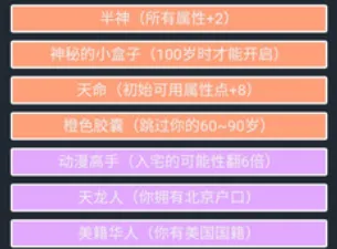 人生模拟器(人生模拟游戏) 人生模拟器(人生模拟游戏)
